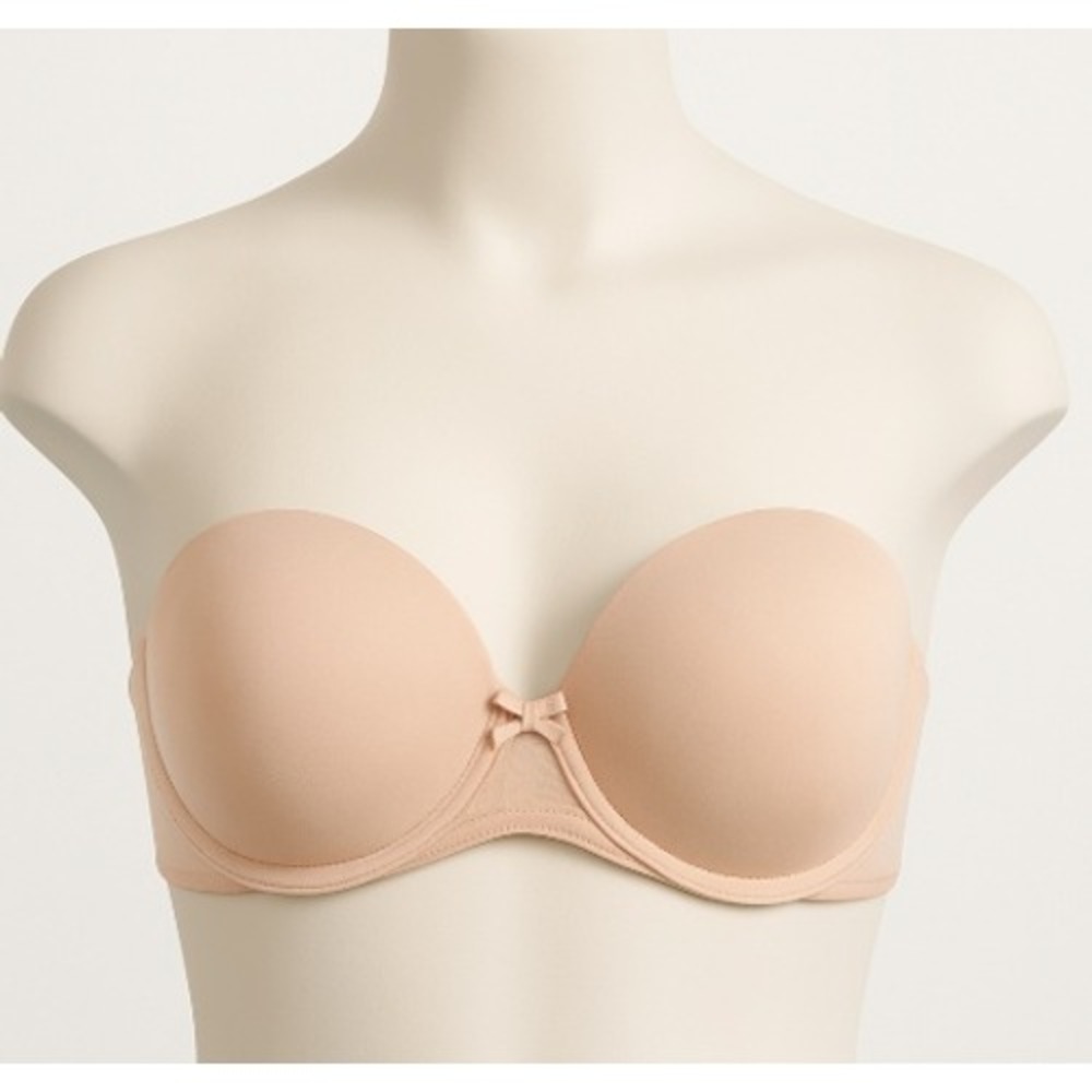 Chantelle 2195 innovation Silicone Free Strapless Bra Underwire Women's Size 40C